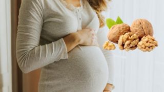 Những lưu ý khi cho bà bầu ăn quả óc chó