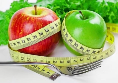 bí quyết giảm cân với táo